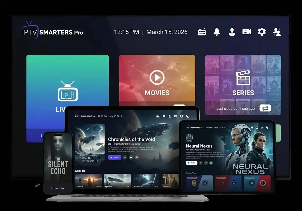 IPTV Smarters Pro auf TV, Laptop, Tablet und Smartphone – IPTV Anbieter für alle Geräte